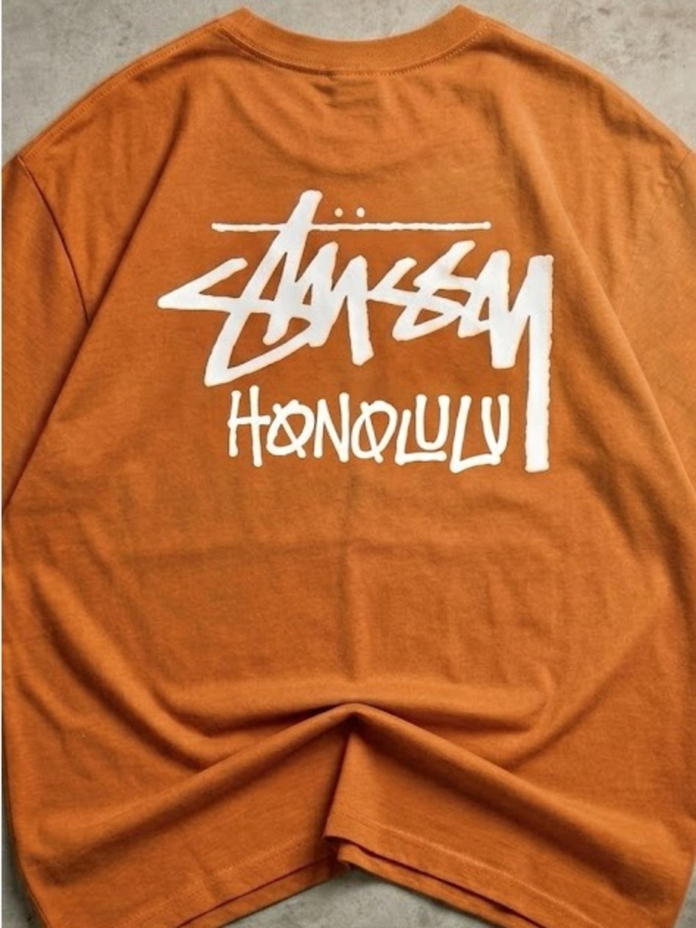 🆕 STUSSY Honolulu T 2XL XXL Rare hard to find Stüssy White Chedduh colorway  🧀🤑🧀